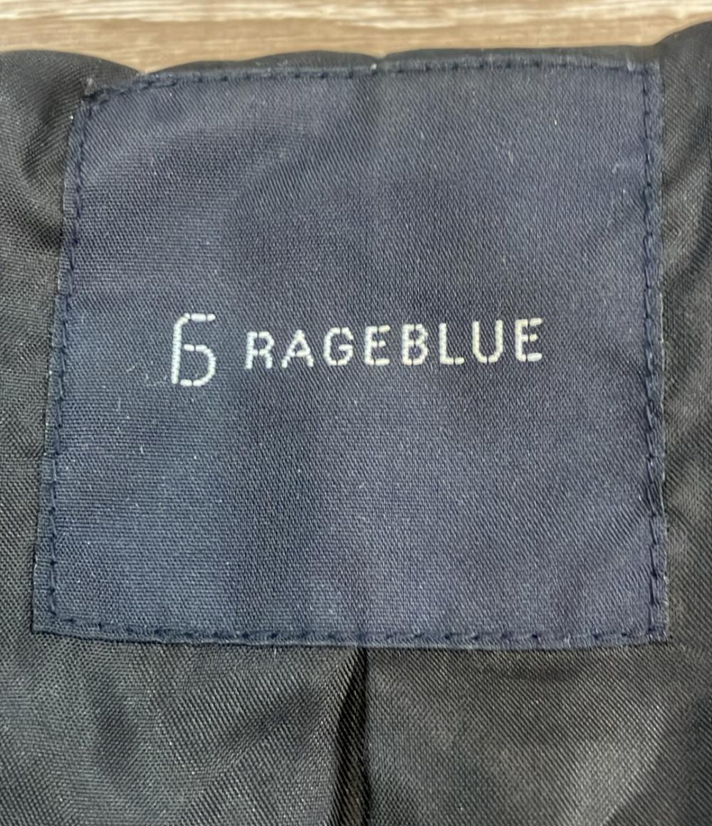 レイジブルー ダッフルコート ショート丈 ツートン フード ジップアップ メンズ SIZE M (M) RAGEBLUE