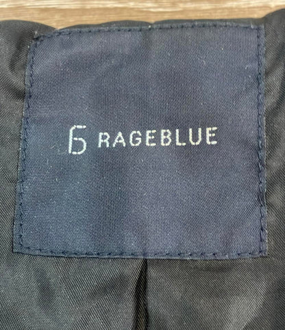 レイジブルー ダッフルコート ショート丈 ツートン フード ジップアップ メンズ SIZE M (M) RAGEBLUE