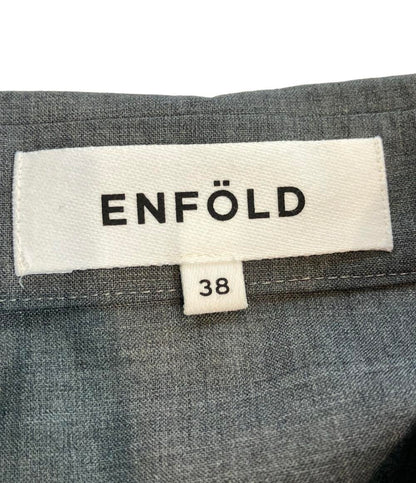 美品 エンフォルド 半袖シャツワンピース レディース SIZE 38 (M) ENFOLD