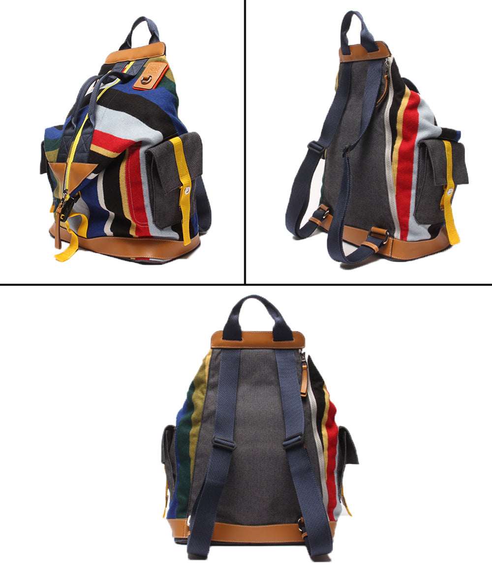 美品 LOEWE リュック アイ ロエベ ネイチャー 721920 レディース メンズ ロエベ