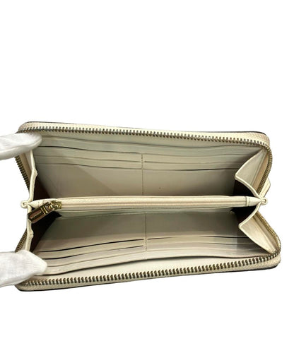 コーチ ラウンドファスナー長財布 シグネチャー レディース COACH