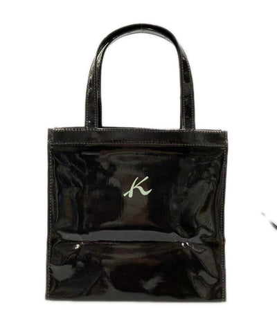 Kitamura ハンドバッグ ミニトートバッグ ショッピングバッグ エナメル レディース キタムラ