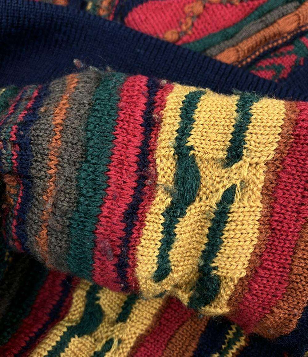 COOGI 長袖 3D ニット メンズ SIZE M クージー