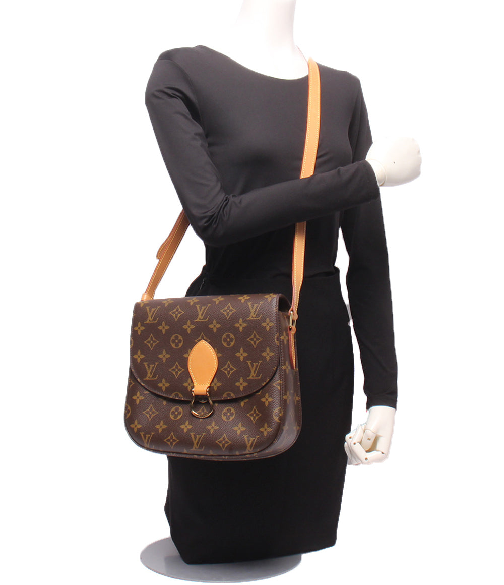 LOUIS VUITTON ショルダーバッグ 斜め掛け サンクルーGM モノグラム