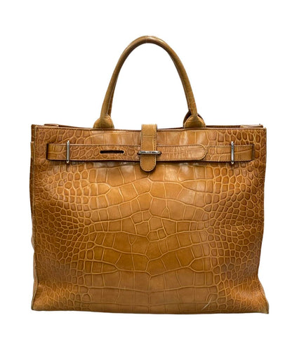 訳あり フルラ トートバッグ ハンドバッグ クロコ型押し レディース Furla