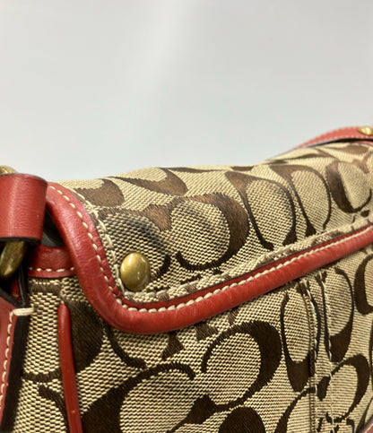 COACH ショルダーバッグ 斜め掛け シグネチャー F10566 レディース コーチ