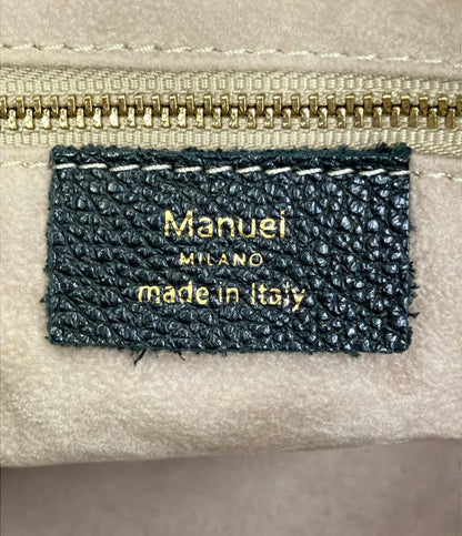 Manuel MILANO ハンドバッグ ショルダーバッグ 2WAY 斜め掛け レザー レディース マニュエルミラノ