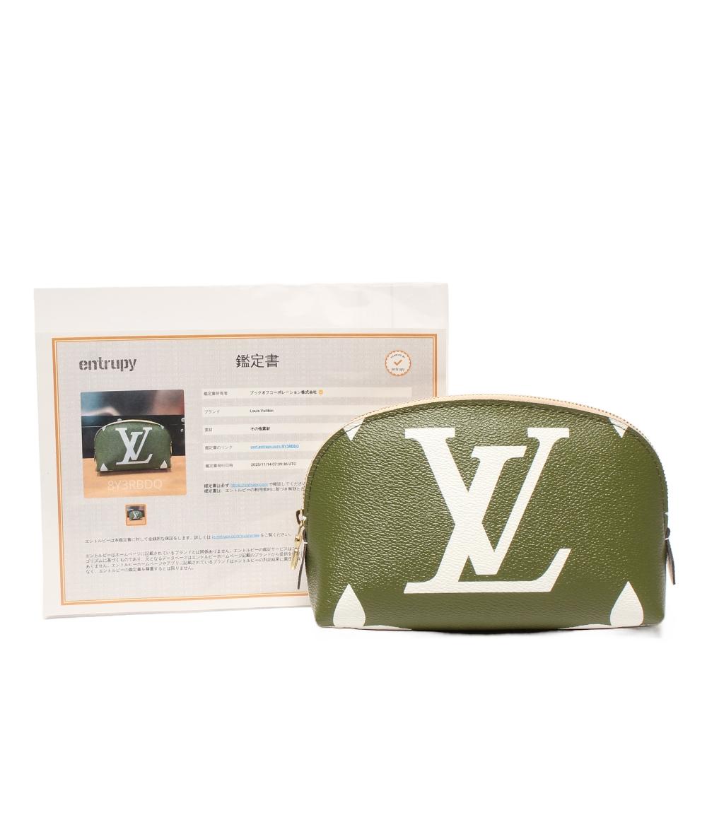 美品 LOUIS VUITTON ポーチ ポシェット コスメティック モノグラムジャイアント M67693 レディース ルイ・ヴィトン