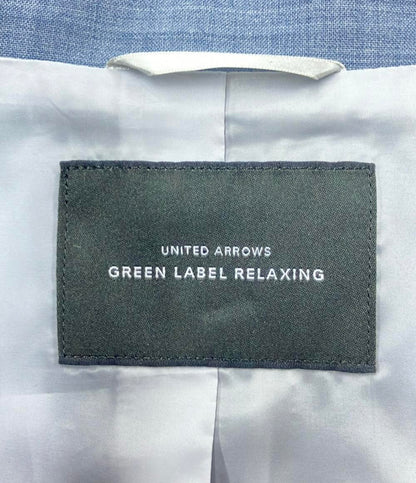 美品 ユナイテッドアローズ ウール混ノーカラーパンツスーツセットアップ green label relaxing レディース SIZE 36 (XS) UNITED ARROWS