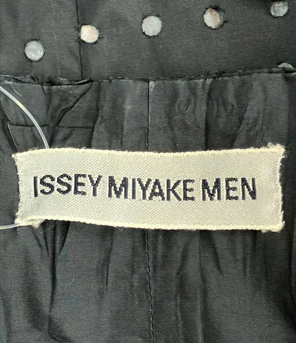 ISSEY MIYAKE MEN パンチング加工 ジレ メンズ SIZE M イッセイミヤケ メン