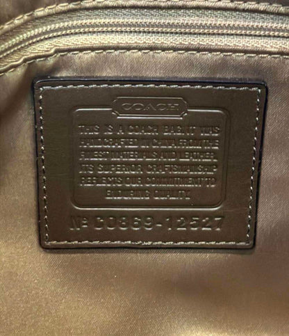 COACH トートバッグ 肩掛け パッチワーク シグネチャー 12527 レディース コーチ