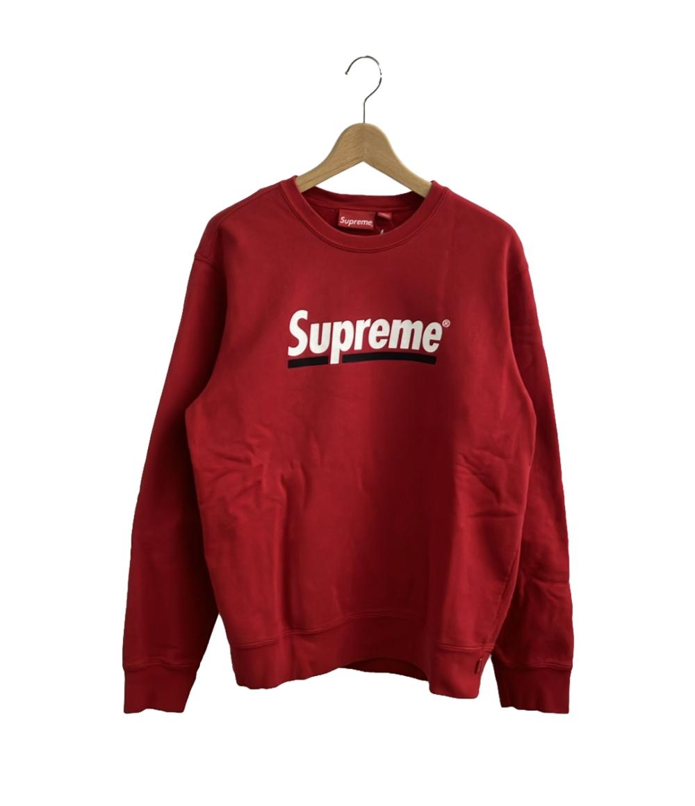 シュプリーム クールネックスウェット アンダーライン 裏起毛 メンズ SIZE Medium (M) Supreme