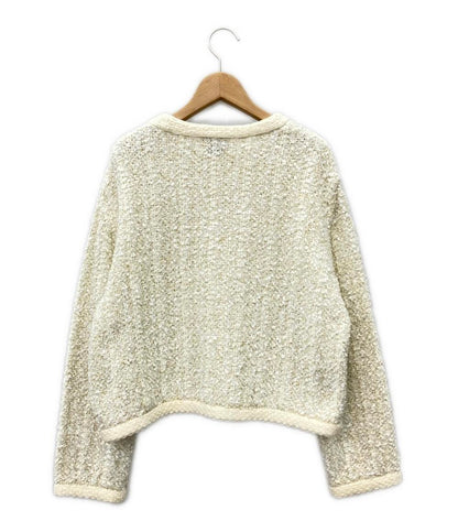 美品 ユナイテッドアローズ ミックスラメツイードニット レディース UNITED ARROWS