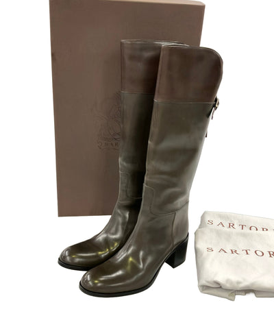 SARTORE ジョッキーブーツ レディース SIZE 38 1/2 サルトル