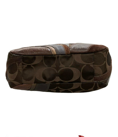 COACH トートバッグ キャンバス レザー シグネチャー F15459 レディース コーチ