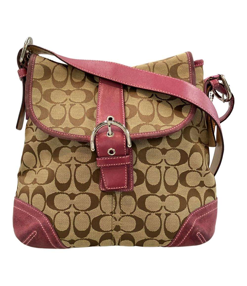 コーチ ショルダーバッグ 斜め掛け シグネチャー 7016 レディース COACH