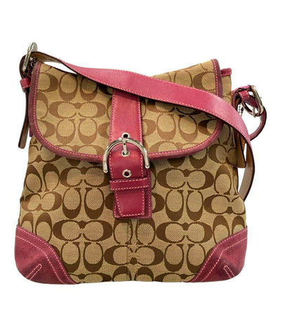 コーチ ショルダーバッグ 斜め掛け シグネチャー 7016 レディース COACH