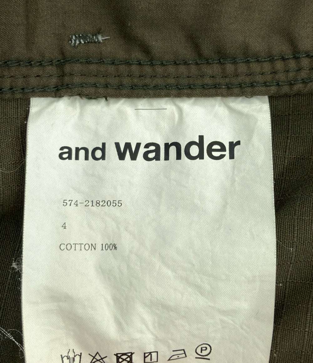 and wander カーゴパンツ 574-2182055 メンズ SIZE 4 (XL) アンドワンダー