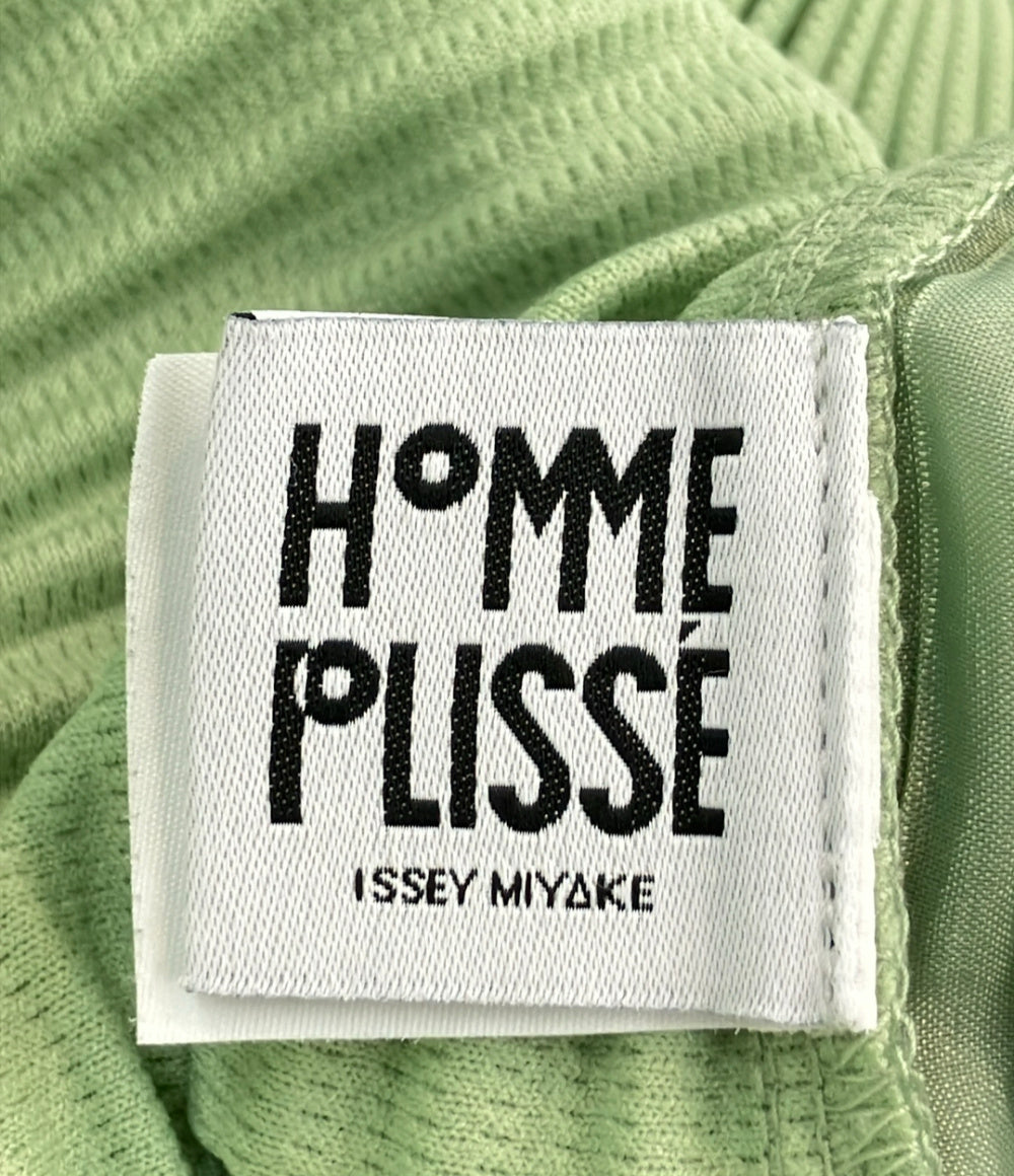 美品 HOMME PLISSE ISSEY MIYAKE プリーツパンツ HP61JF255 メンズ SIZE 2 (M) オム プリッセ イッセイミヤケ