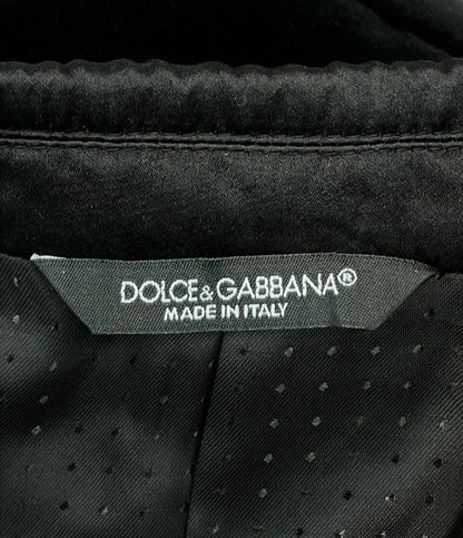 DOLCE & GABBANA テーラードジャケット ベロア メンズ SIZE 50 (XL) ドルチェアンドガッバーナ