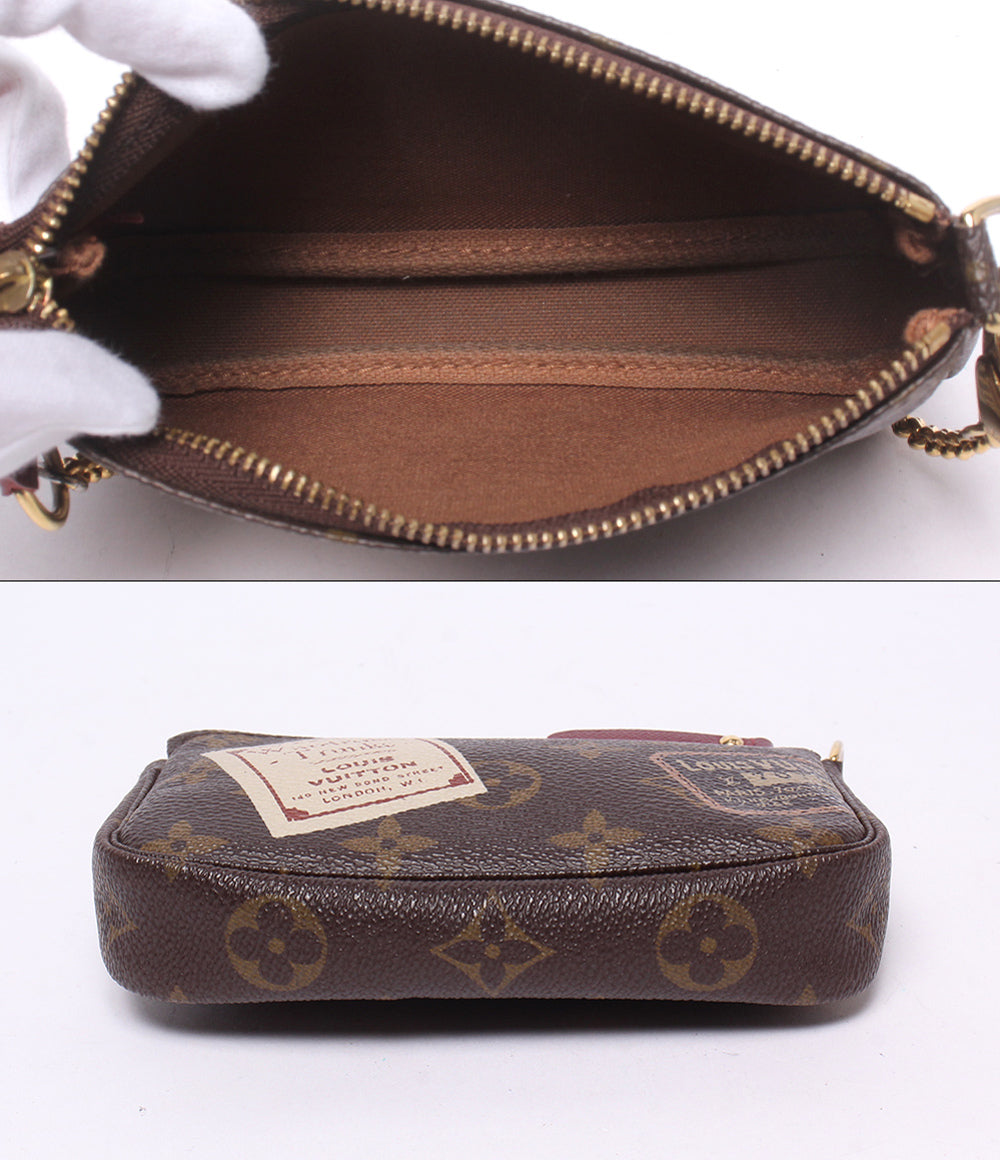 LOUIS VUITTON アクセサリーポーチ ミニ ポシェット アクセソワール モノグラム ラベルコレクション M63798 レディース ルイ・ヴィトン