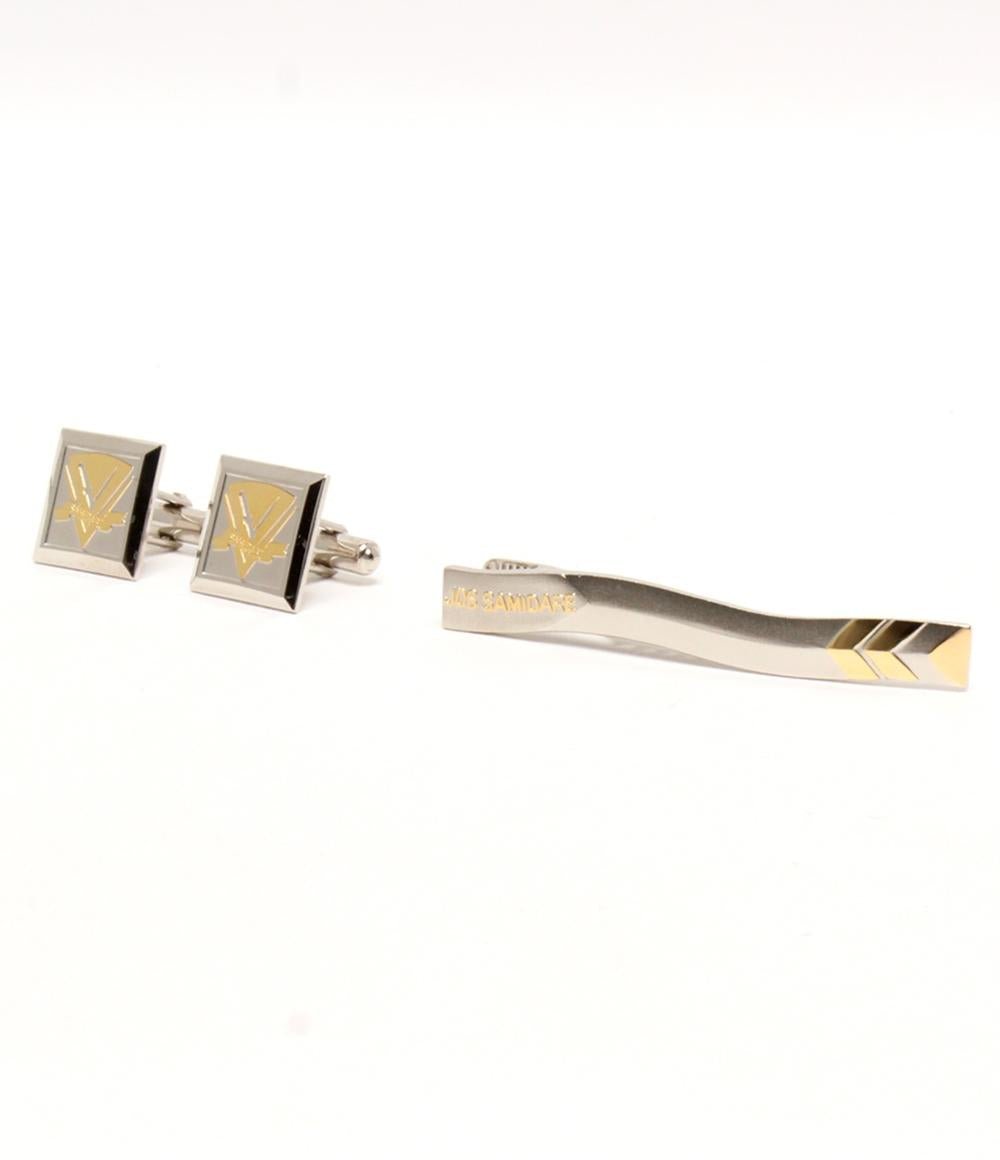 タイバータイピン カフス 6点 3セット 海上自衛隊 DD128  護衛艦さみだれ DD103 ゆうだち メンズ