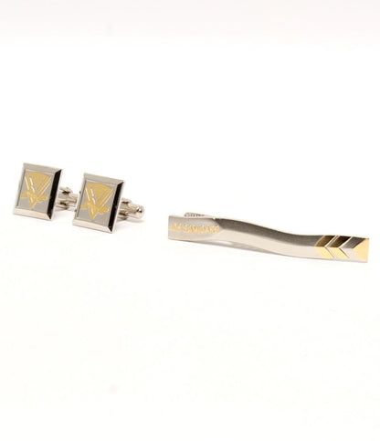 タイバータイピン カフス 6点 3セット 海上自衛隊 DD128  護衛艦さみだれ DD103 ゆうだち メンズ