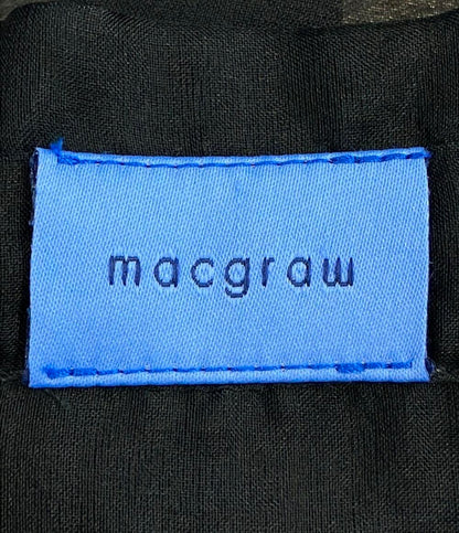 macgraw 長袖 シルク シアーブラウス レディース SIZE 42 (L) マックグロー
