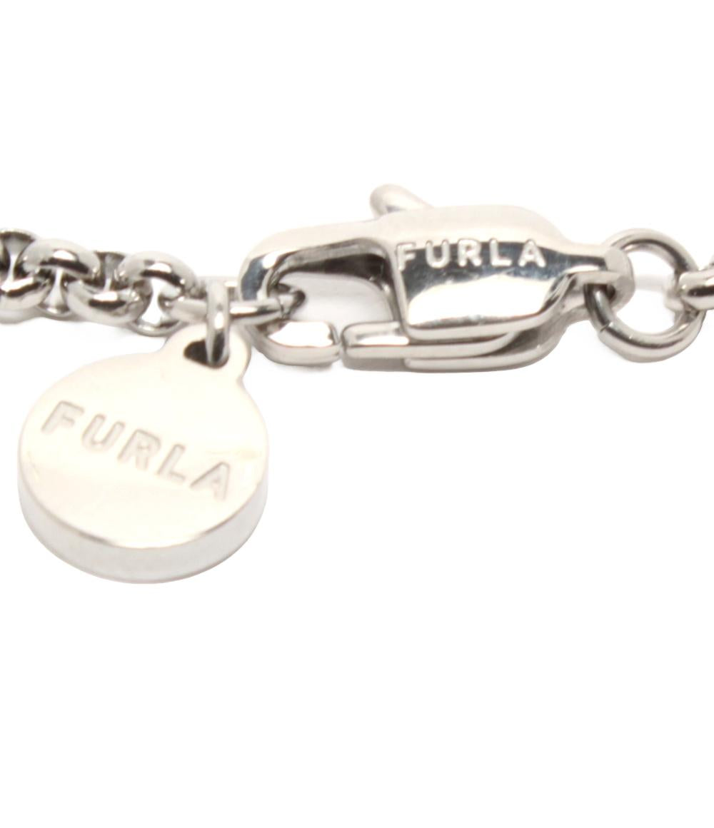 美品 Furla ブレスレット フルラアーチ ロゴ レディース フルラ