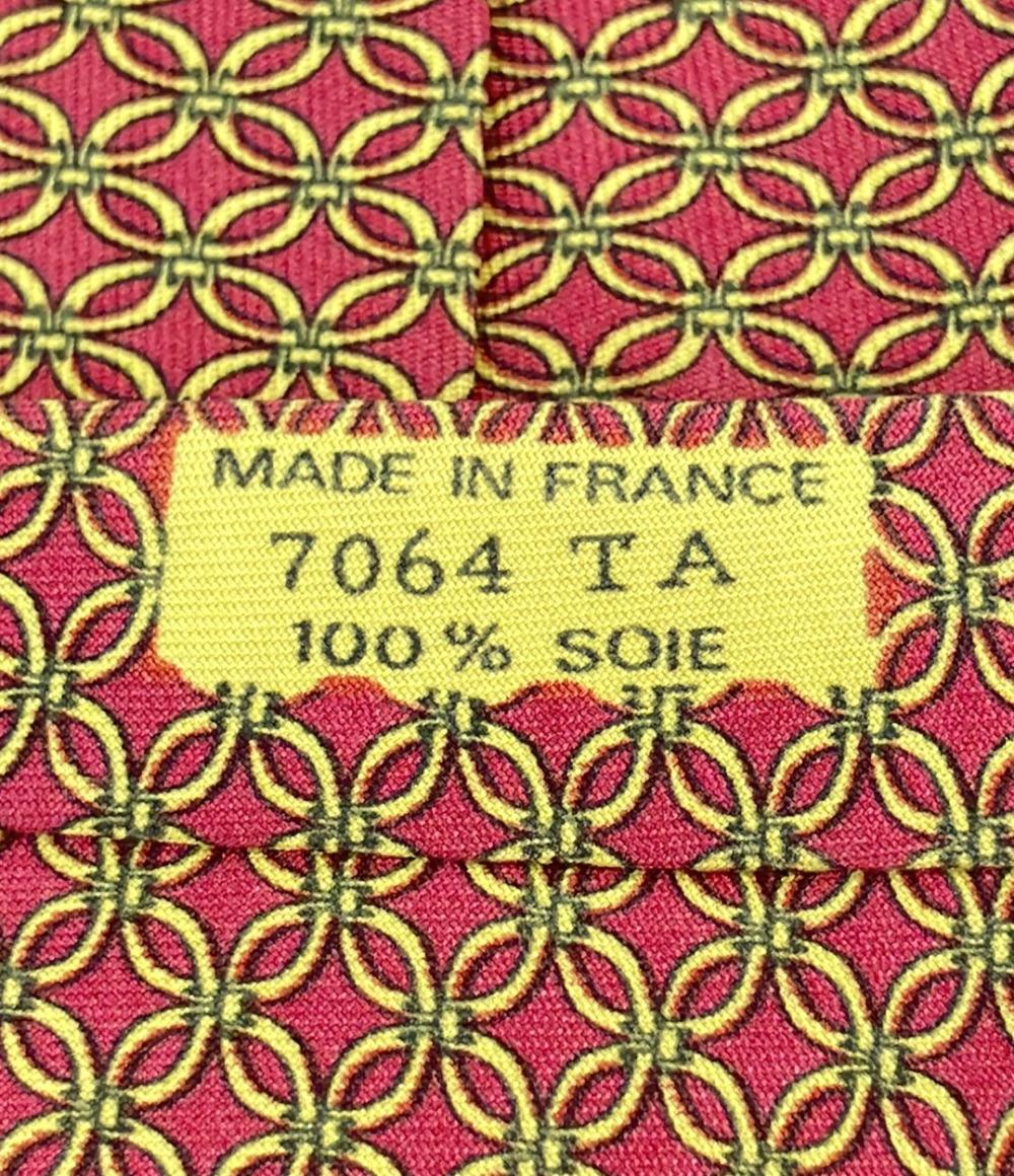 エルメス ネクタイ  シルク100% メンズ HERMES