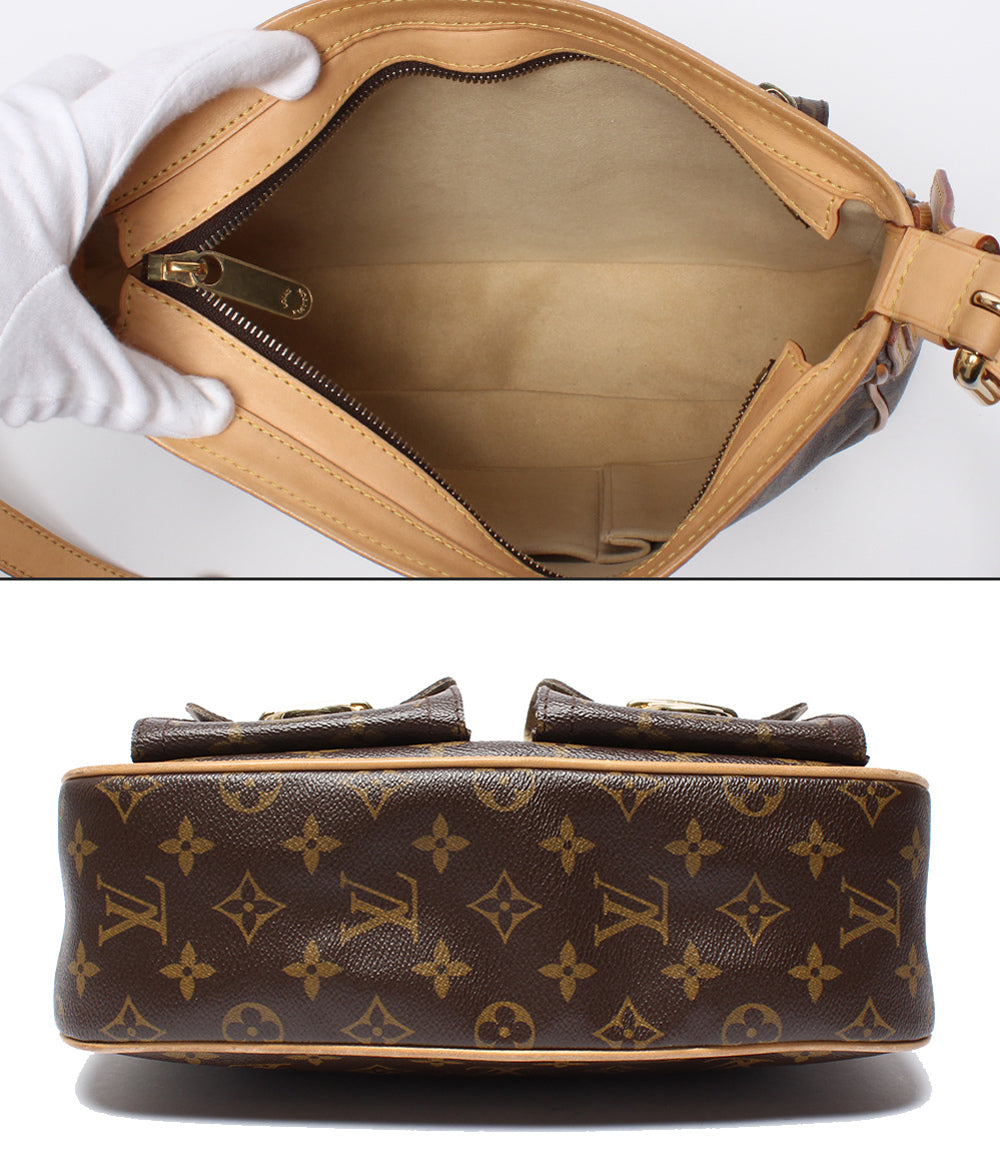 LOUIS VUITTON ショルダーバッグ 斜め掛け ハドソンGM モノグラム M40045 レディース ルイ・ヴィトン