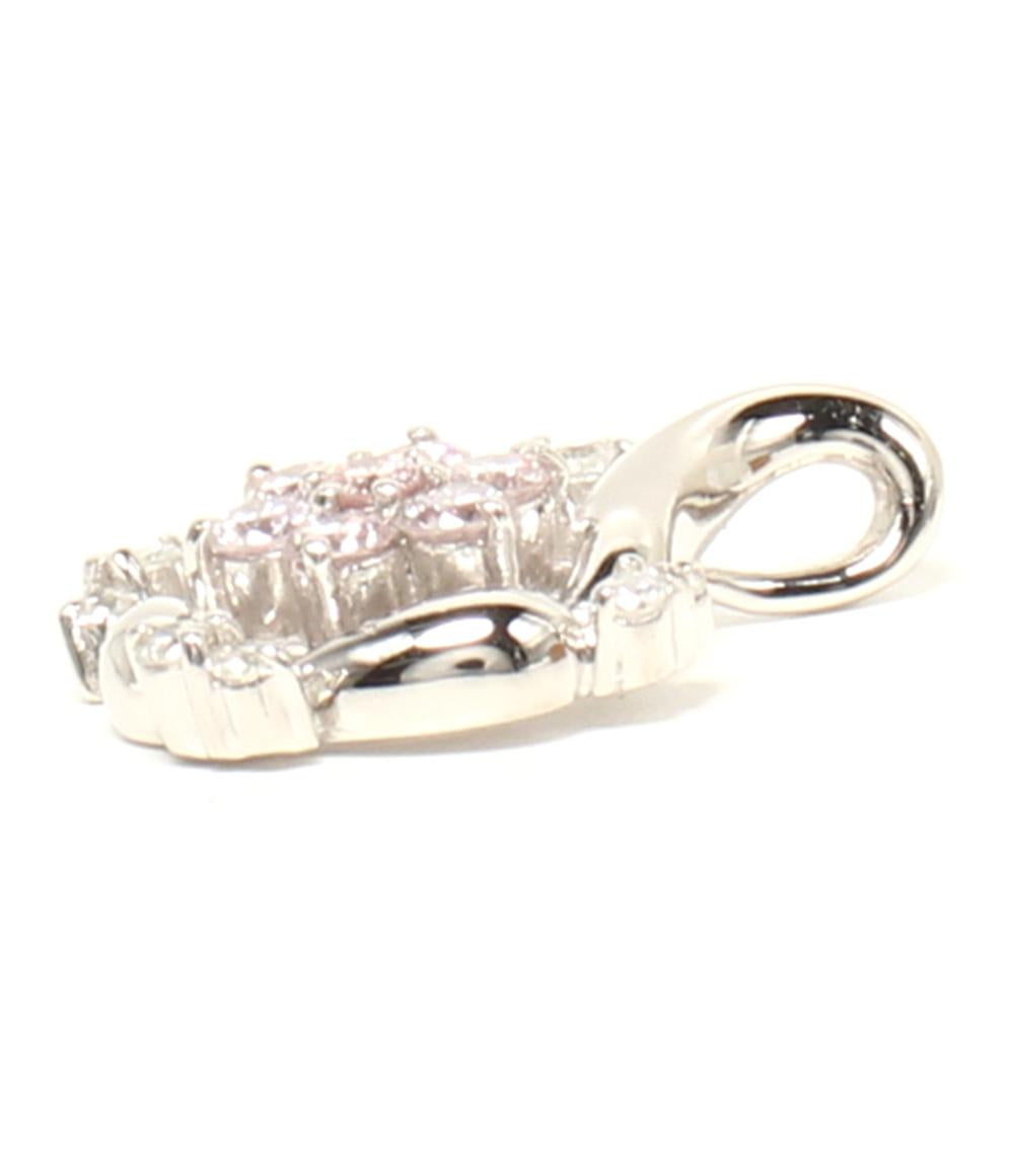 美品 ペンダントトップ Pt900 ピンクダイヤ0.41ct ダイヤ0.16ct 美品 ペンダントトップ Pt900 ピンクダイヤ0.41ct ダイヤ0.16ct