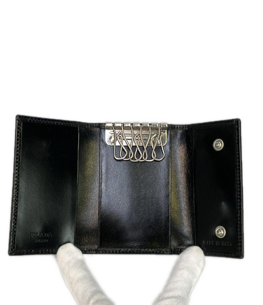 美品 プラダ 6連キーケース メンズ PRADA