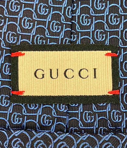 美品 グッチ ネクタイ シルク100% メンズ GUCCI