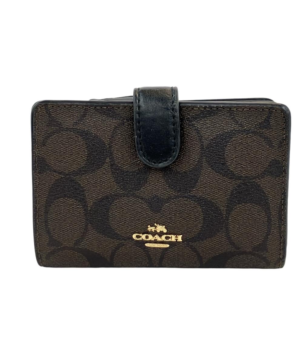 コーチ 二つ折り財布 シグネチャー レディース COACH