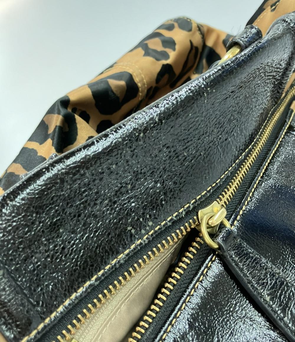 コーチ 2way レオパード柄ハンドバッグ ショルダーバッグ 肩掛け 15557 レディース COACH