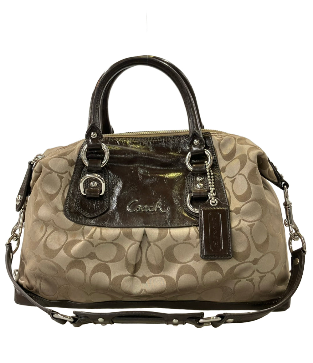 COACH 2WAYハンドバッグ ショルダーバッグ シグネチャー F15443 レディース コーチ