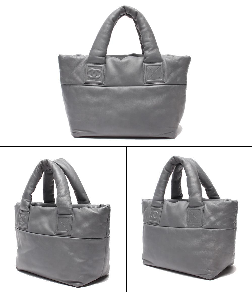 CHANEL ハンドバッグ トートバッグ シルバー金具 14番台 コココクーン