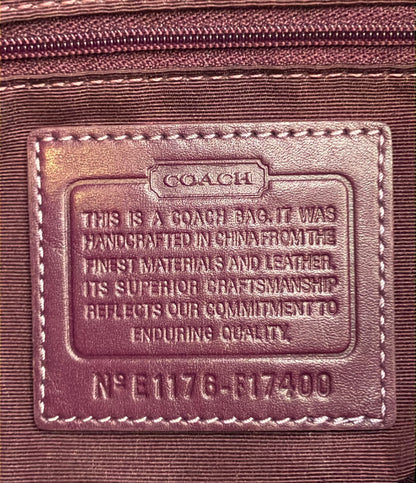 COACH ショルダーバッグ 肩掛け 斜め掛け シグネチャー F17400 レディース コーチ
