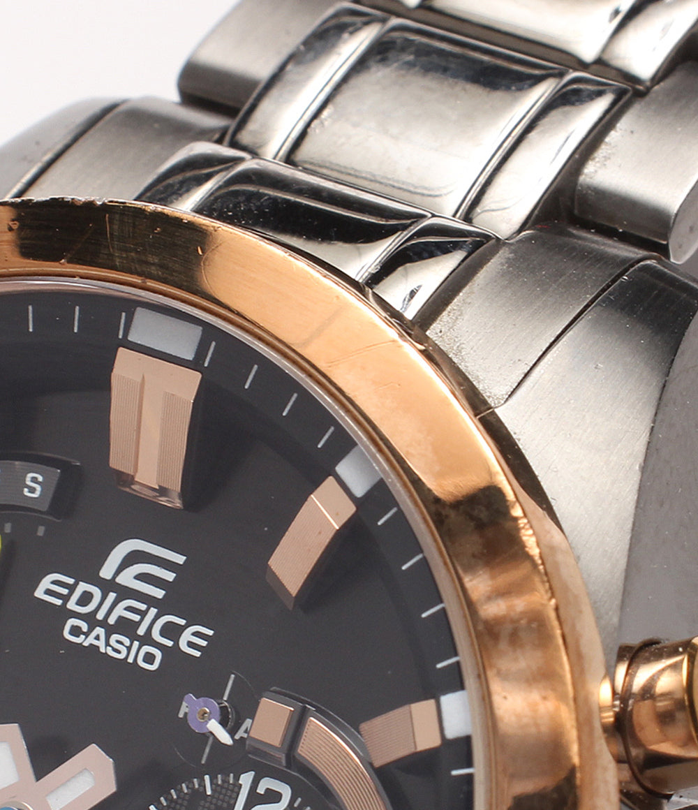 CASIO 腕時計 ブルートゥース エディフェイス ソーラー ブラック EQB-510 メンズ カシオ