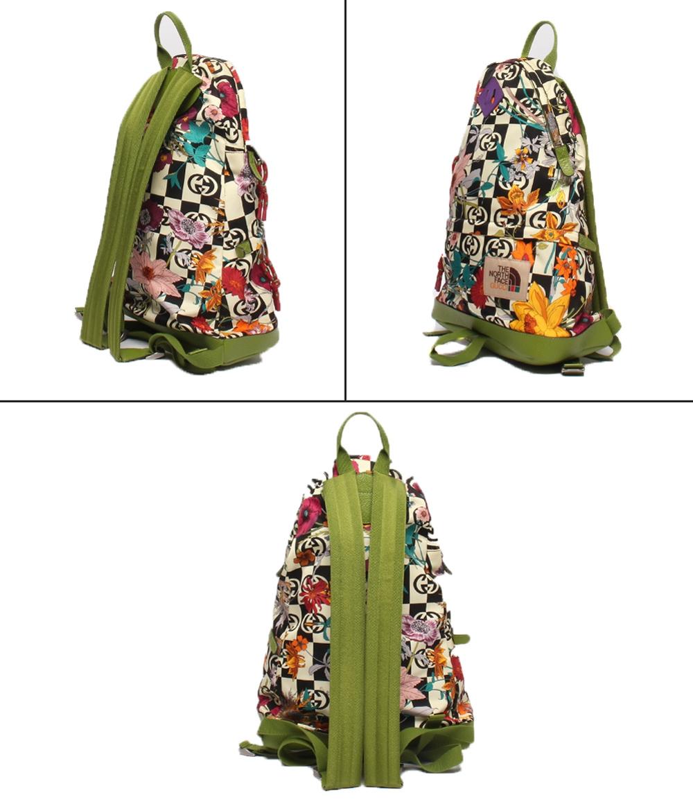 GUCCI THE NORTH FACE リュック コラボ フローラル バックパック  