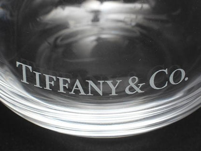 美品 TIFFANY&Co. グラス タンブラー 2点セット ペア TCO ティファニー