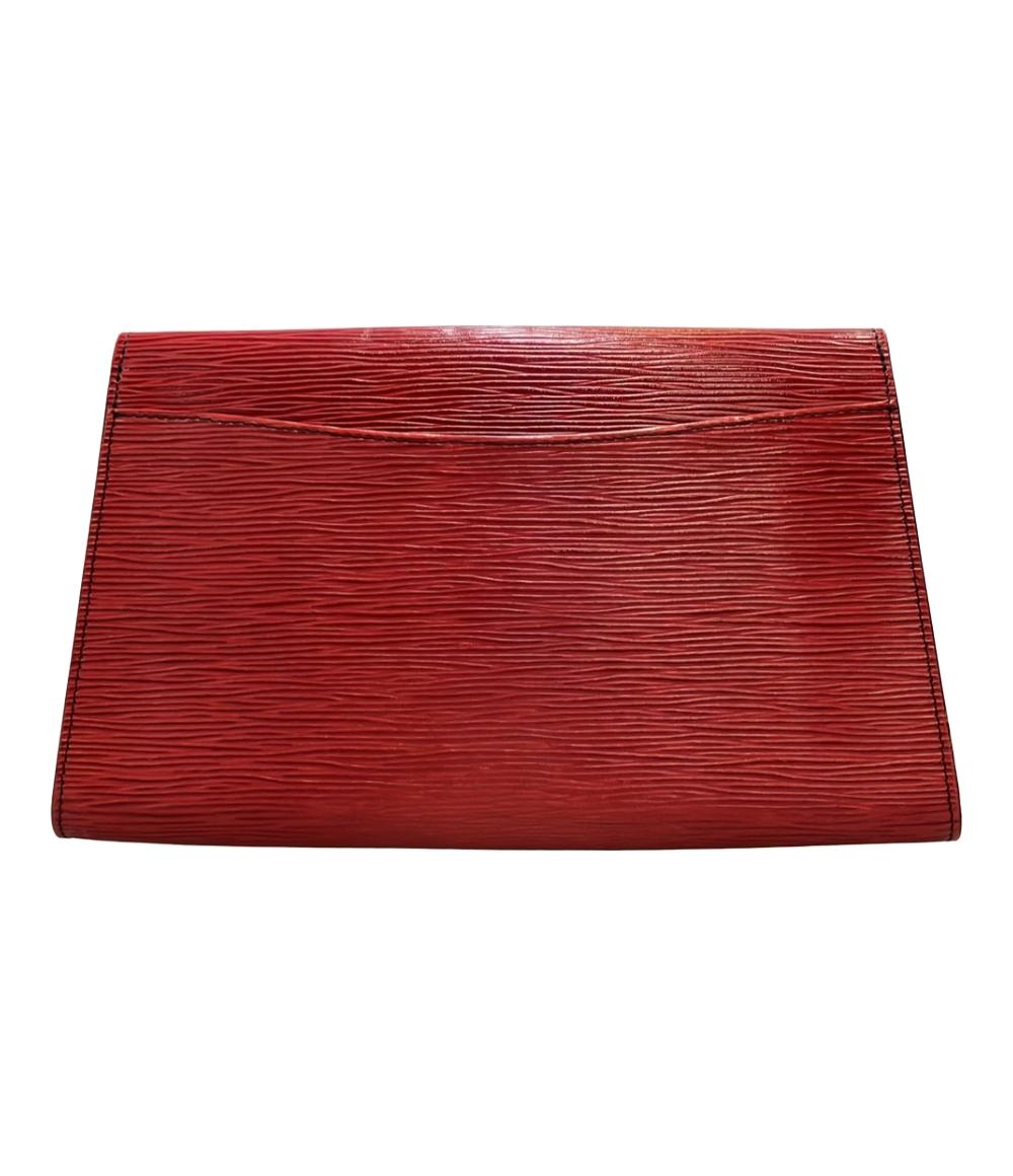 LOUIS VUITTONクラッチバッグエピアールデコ カスティリアンレッド LOUIS VUITTONクラッチバッグエピアールデコ カスティリアン