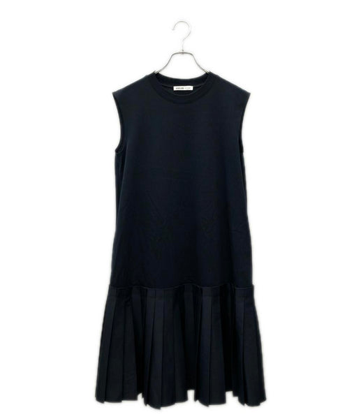 美品 ADEAM 42224 ブラックサンセットドレス ノースリーブワンピース ADEAM ノースリーブワンピース マレドレス 44748 レディース SIZE XS