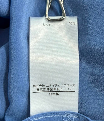 BLAMINK シルクスカーフカラーロングスリーブブラウス レディース SIZE 38 ブラミンク