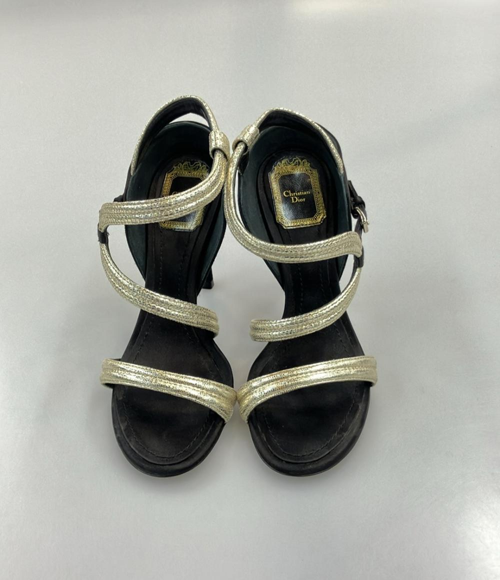 Christian Dior パンプス サテン レディース SIZE 35 1/2 D (22.5cm