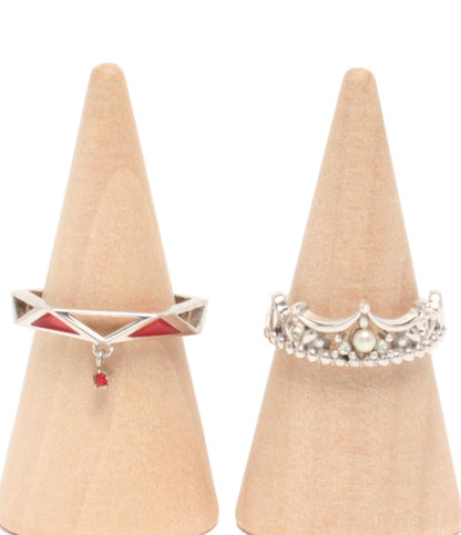 美品 リング 指輪 SV 新テニスの王子様 佐伯虎次郎 2点セット レディース SIZE 9号