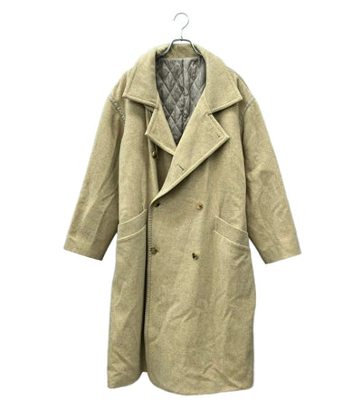 美品 Iroquois ダブルコート 裏地キルティング メンズ SIZE 2 (M) イロコイ