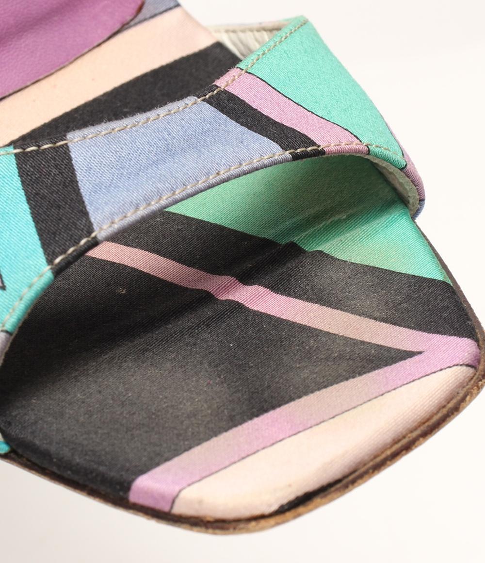 エミリオ・プッチ サンダル レディース SIZE 36 1/2 Emilio