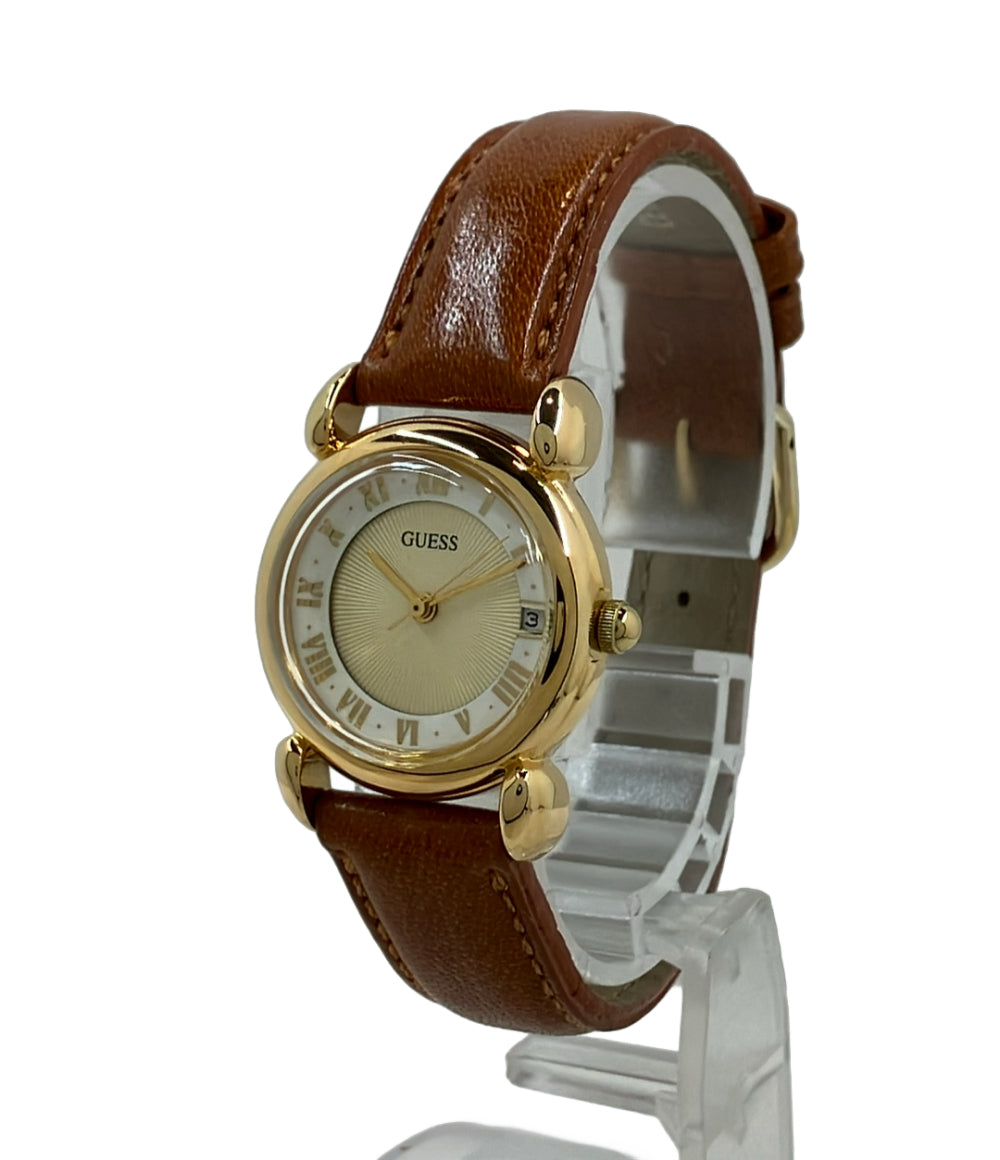 美品 Guess 腕時計 クオーツ レディース ゲス